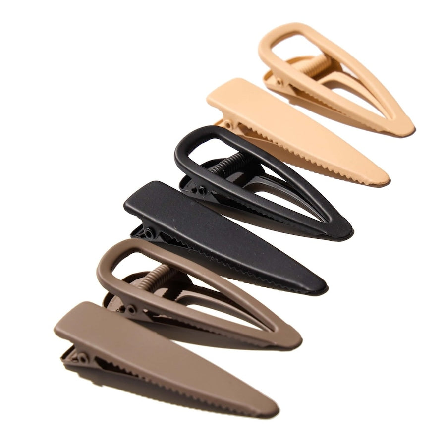 Hairlust No-Slip Hair Clips, Coffee
