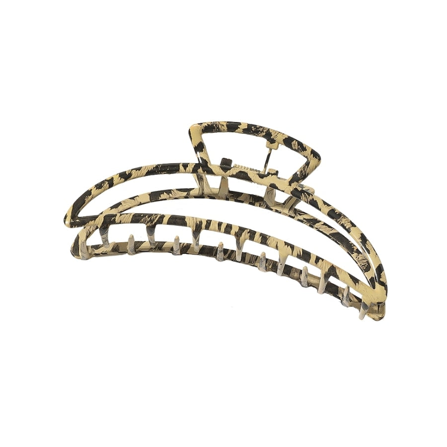 SOHO Leopard Metall Borette Haarlammer