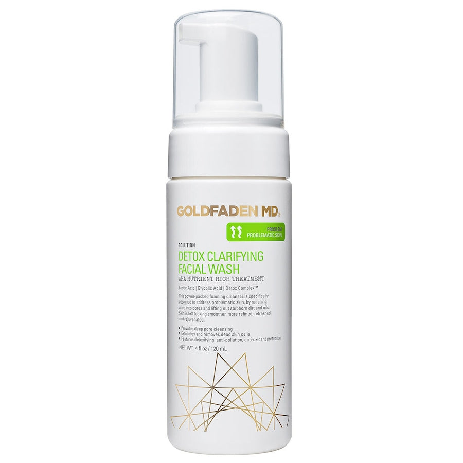 Goldfaden Detox Clarifying Facial Wash - AHA Nutrient Rich Treatment