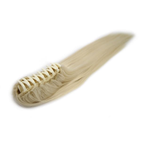 Fashiongirl PFERDECHWANZ HAAR BEPROEIDINGEN M/ CLASP #60 LICHT BLONDE - Smooth