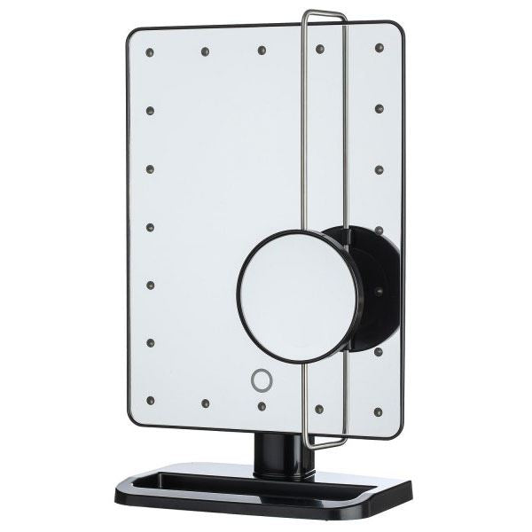 UNIQ Hollywood cosmetische spiegel met LED -licht en 10x vergroting