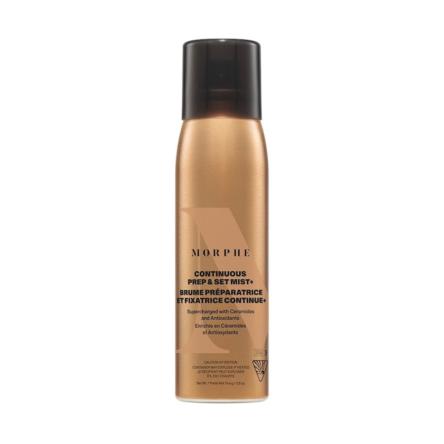 Morphe Continuous Prep & Set Mist+Supercharged with Ceramides and Antioxidants