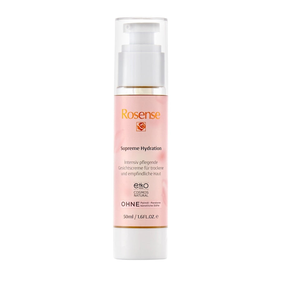Rosense Supreme Hydration intensive nourishing face cream for dry and sensitive skin