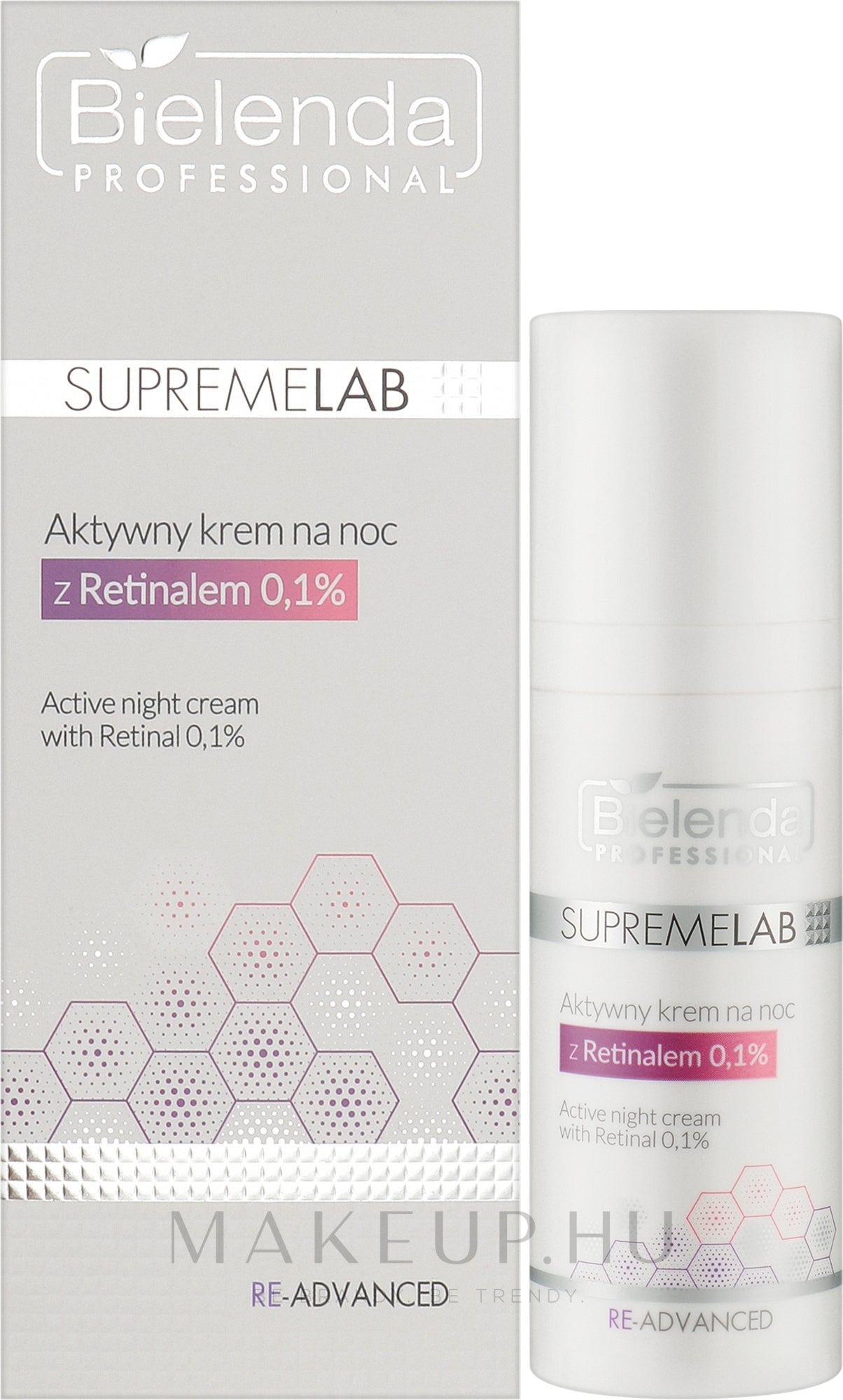 Bielenda Professional Supremelab Re-Advanced Active Night Cream With Retinol 0.1%