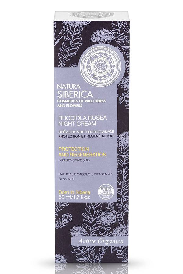 Rhodiola Rosea nachtcrème