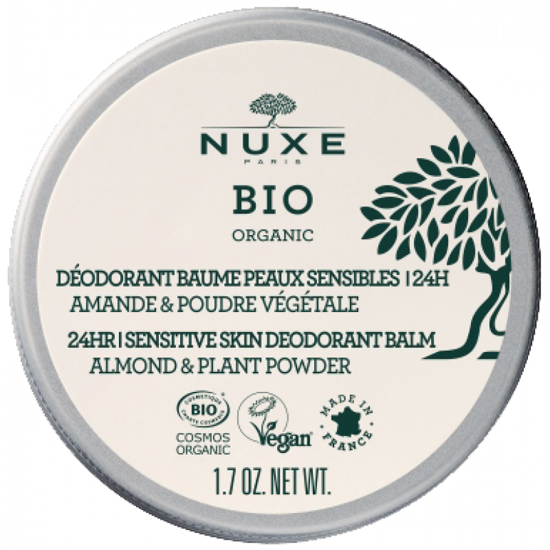 Nuxe Bio Sensitive Skin Deodorant Balm 24HR Deodorant crème gr