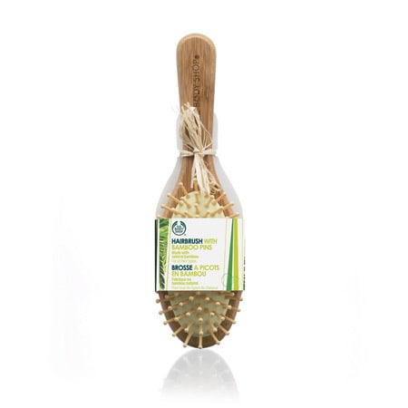 Oval Bamboo Pin Hair Brush