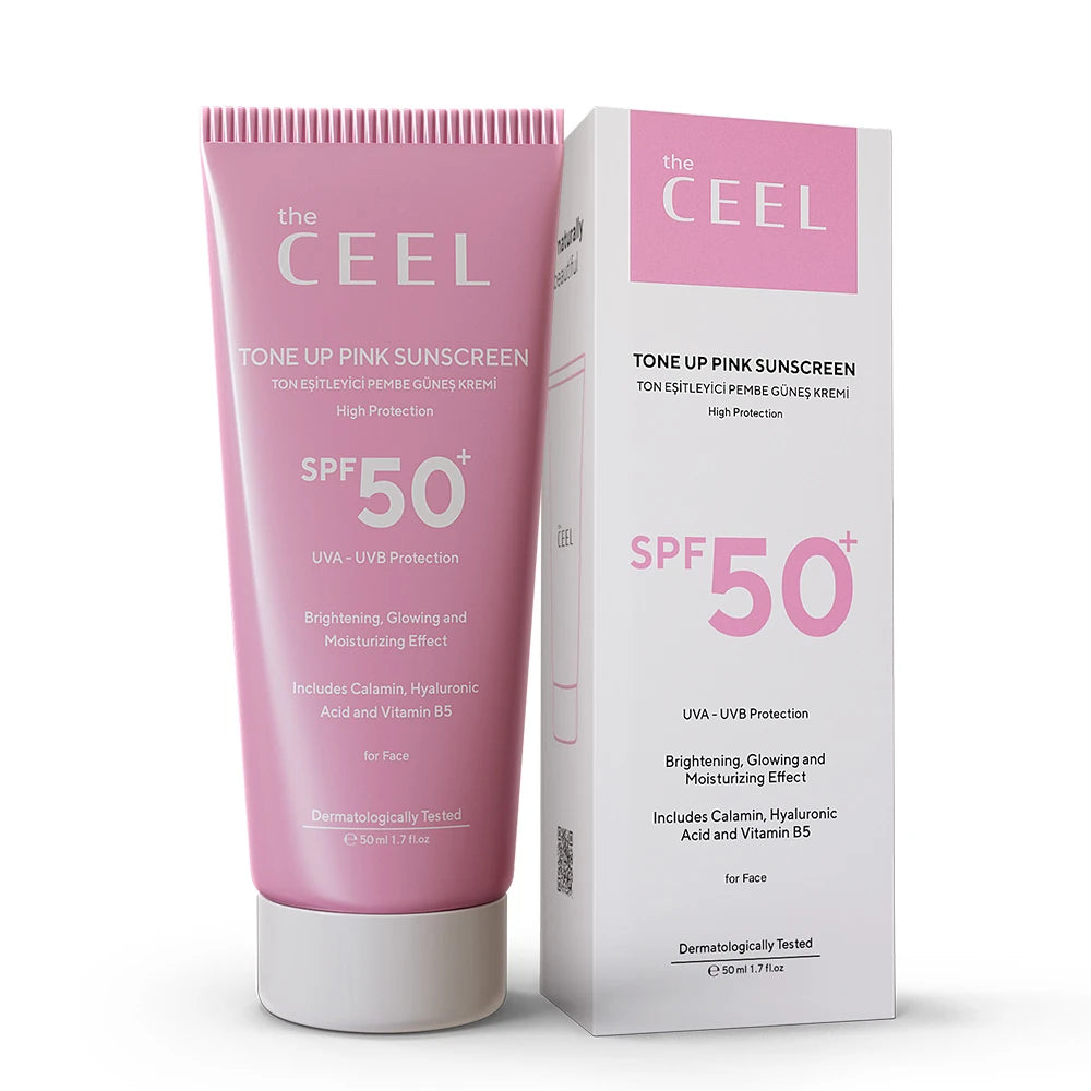Egaliserende Zonnecrème Pink Tone Up spf50