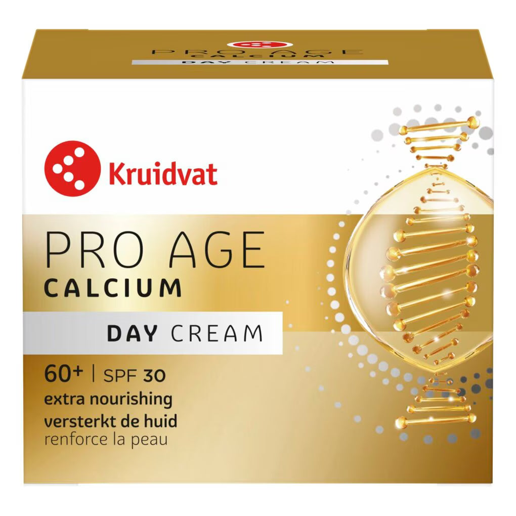 Kruidvat Pro Age Calcium 60+ SPF30 Dagcrème
