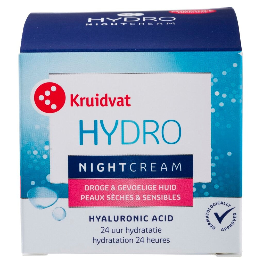 Kruidvat Hydrate Hyaluron Nachtcrème