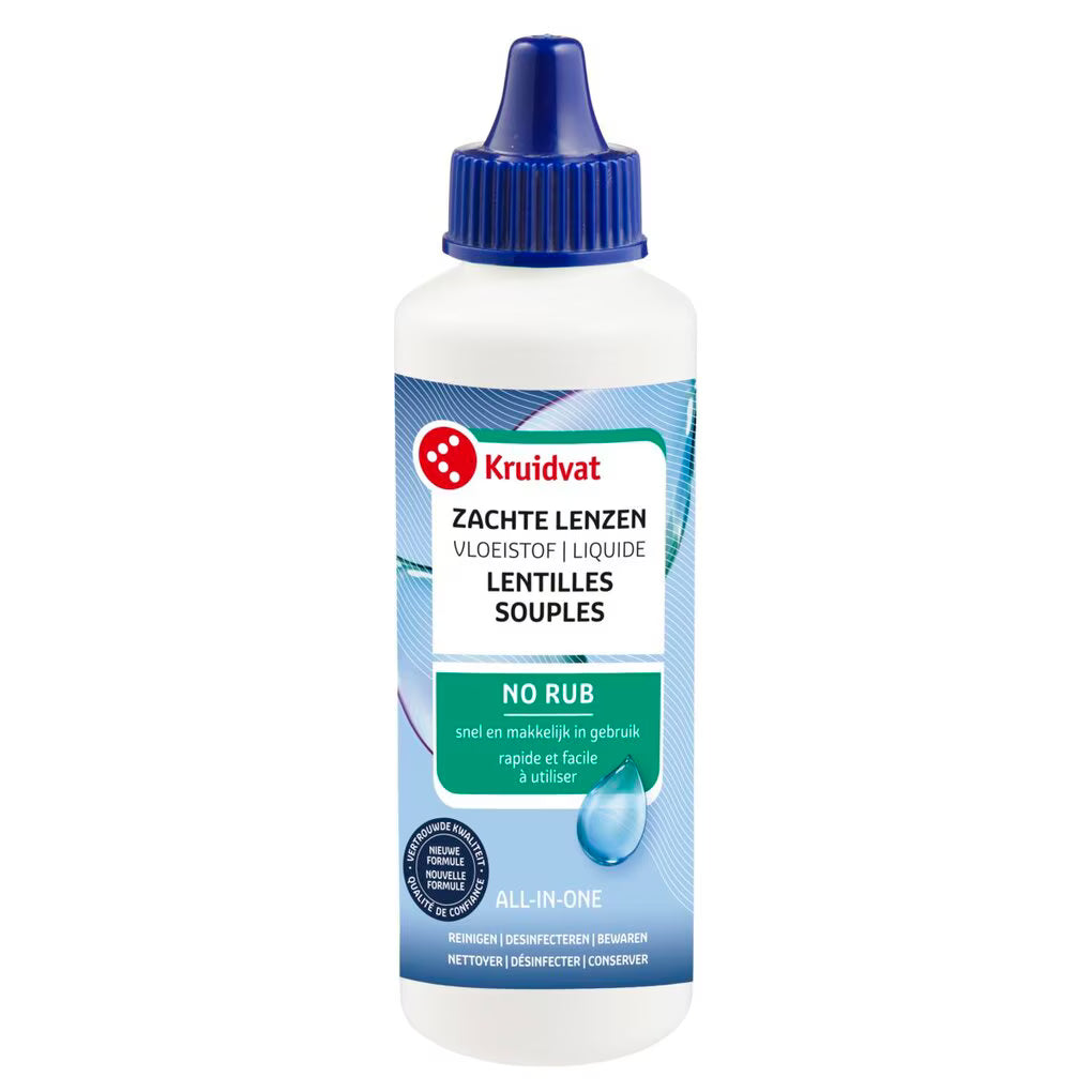 Kruidvat Opticare Zachte Lenzen All-In-One No Rub Lenzenvloeistof