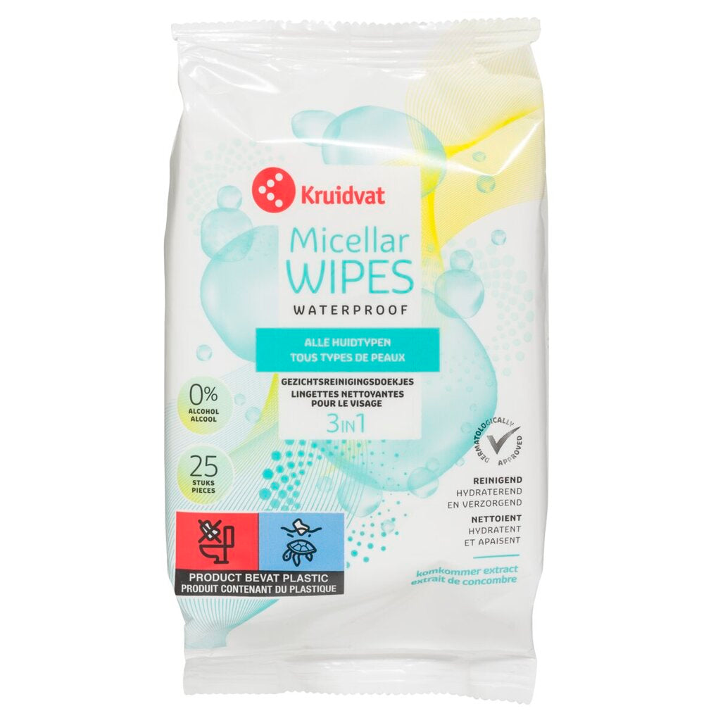 Kruidvat Micellair Facial Wipes