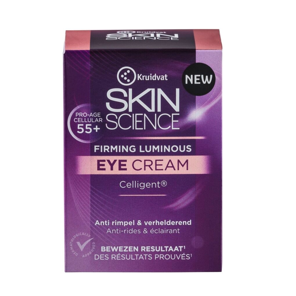 Kruidvat Skin Science Firming Luminous 55+ Eye Cream