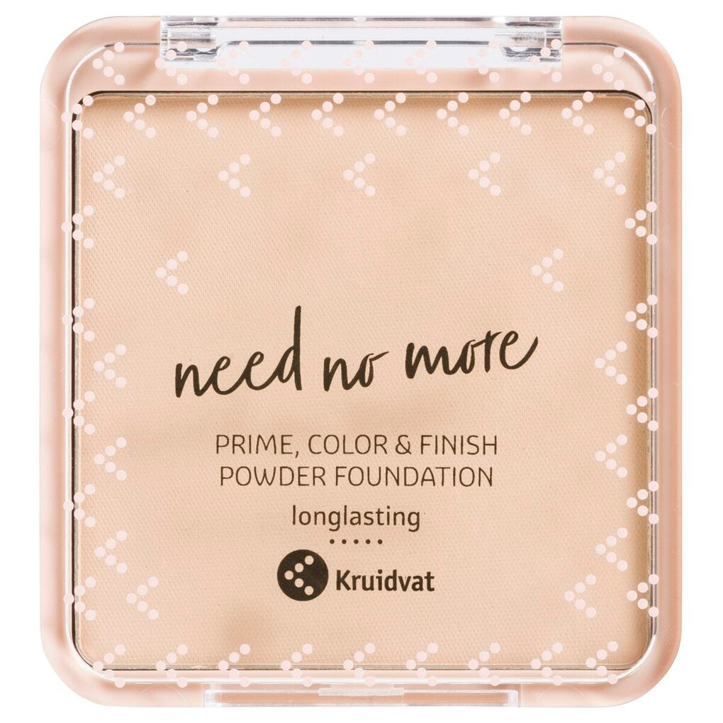 Kruidvat Need No More 005 Fair Vanilla Prime, Color & Finish Powder Foundation