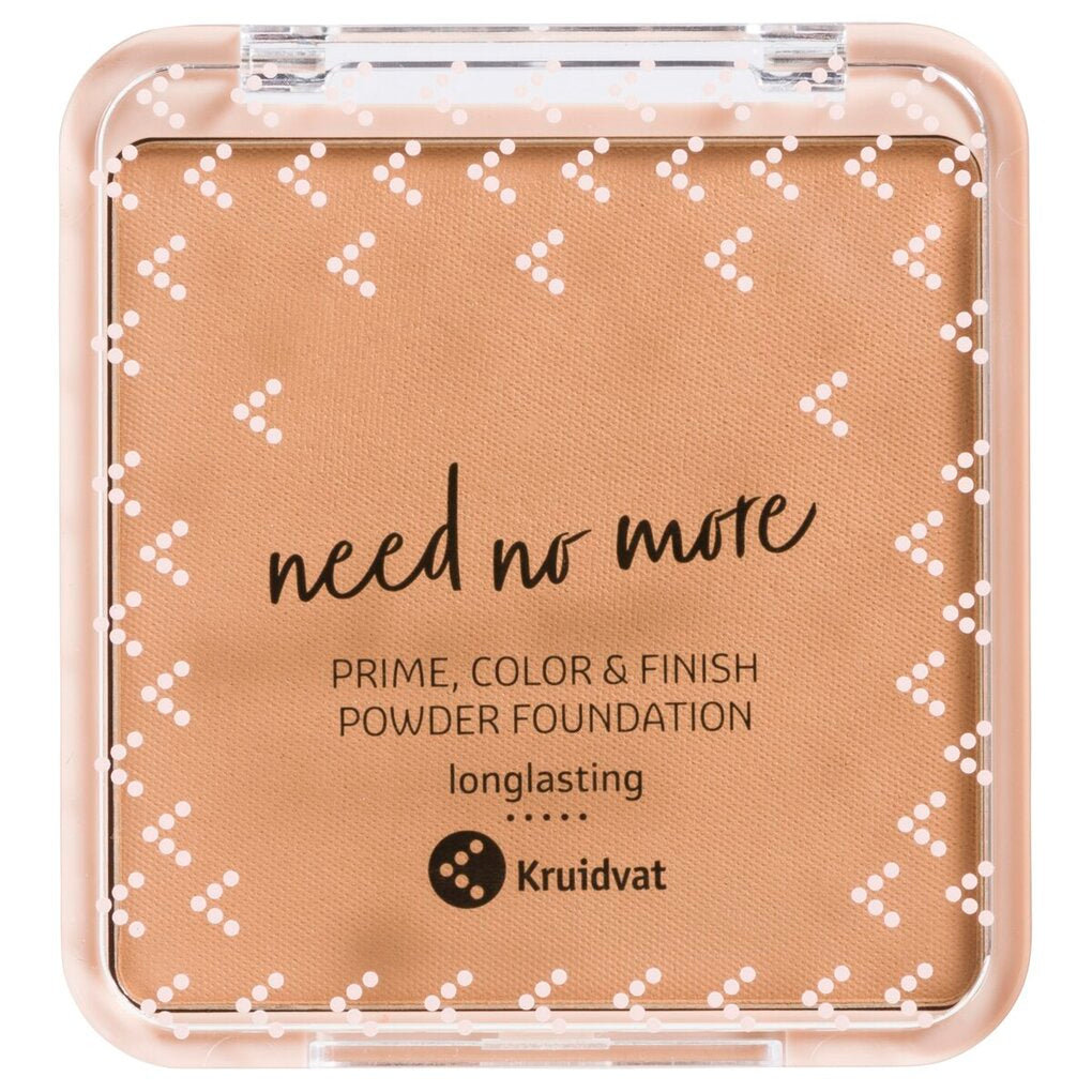 Kruidvat Need No More 040 Medium Honey Prime, Color & Finish Powder Foundation