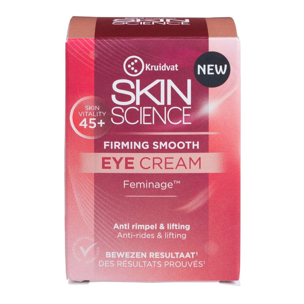 Kruidvat Skin Science Firming Smooth 45+ Eye Cream