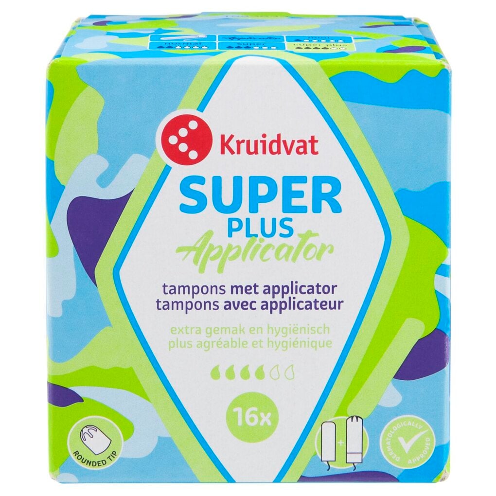 Kruidvat Super Plus Tampons met Applicator