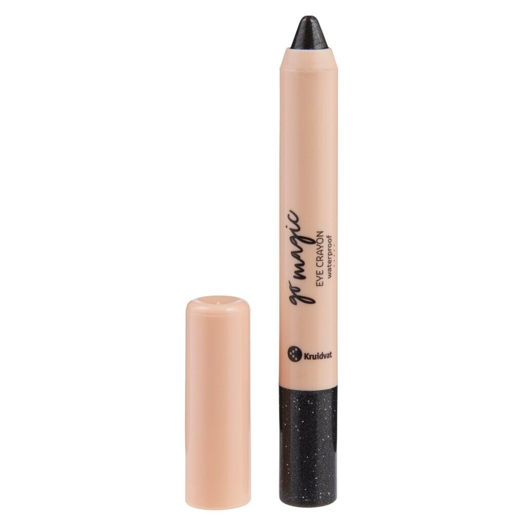 Kruidvat Go Magic 070 Charcoal Glitz 3-in-1 Waterproof Eye Crayon