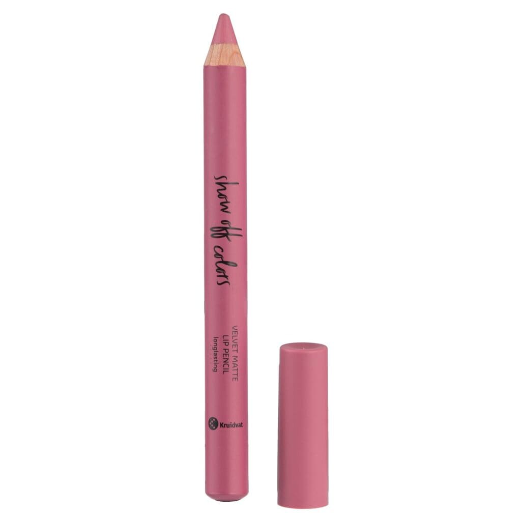 Kruidvat Show Off Colors 037 Velvet Blush Velvet Matte Lip Pencil