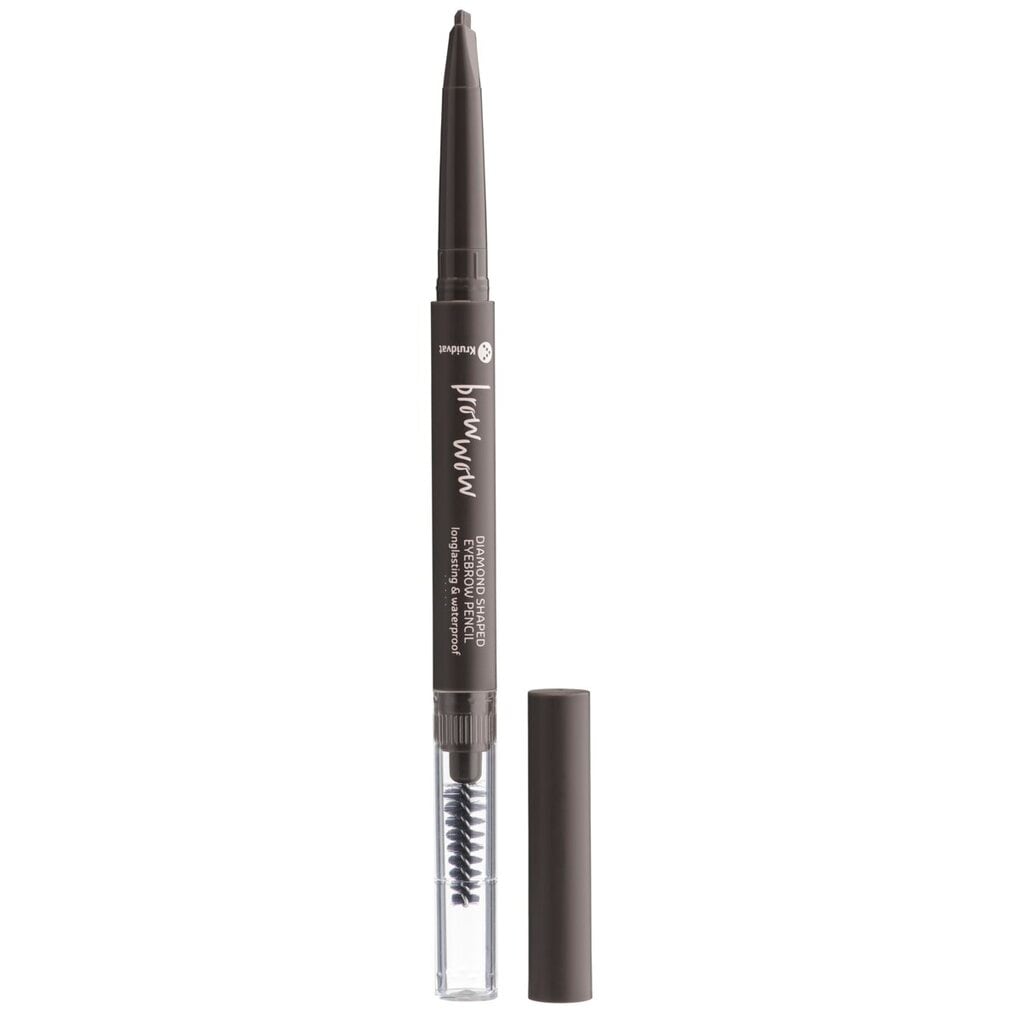 Kruidvat Brow Wow 025 Espresso Beans Diamond Shaped Eyebrow Pencil