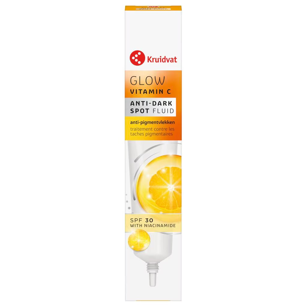 Kruidvat Glow Vitamin C Anti-Pigmentvlekken Fluïde