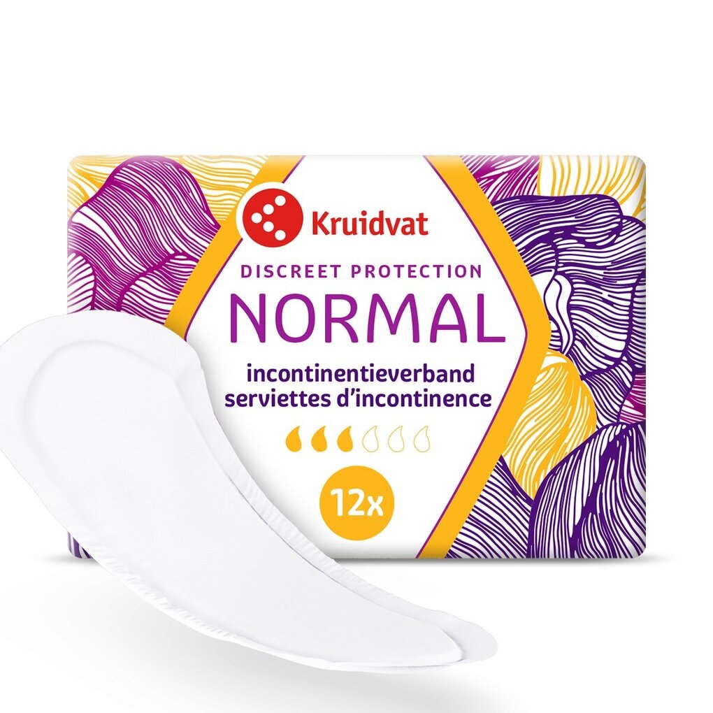 Kruidvat Discreet Protection Normal Incontinentieverband