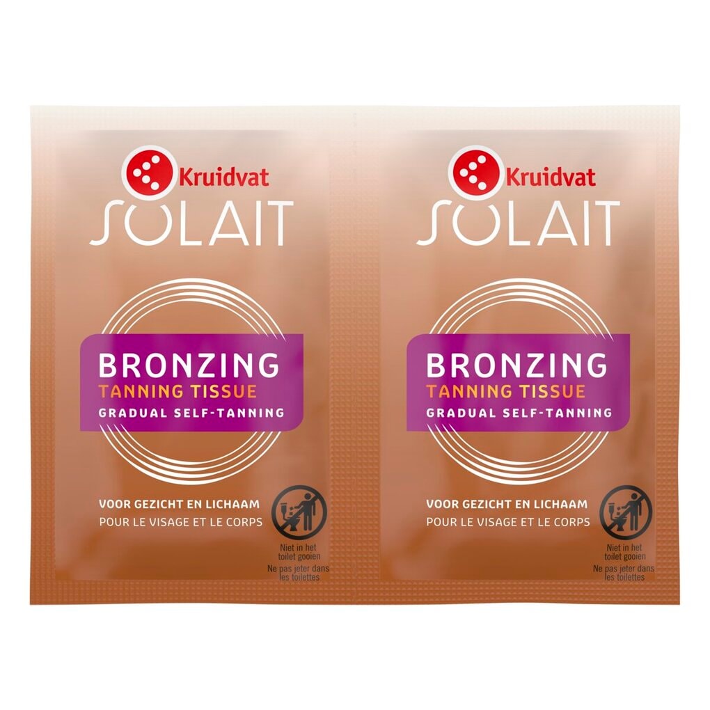 Kruidvat Solait Self Tan Bronzing Tissues