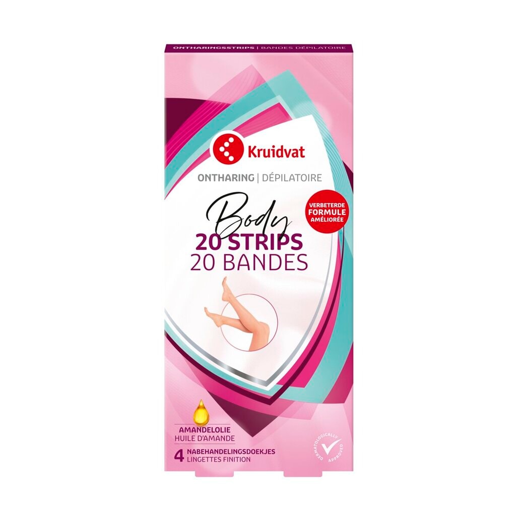 Kruidvat Ontharingsstrips voor Lichaam