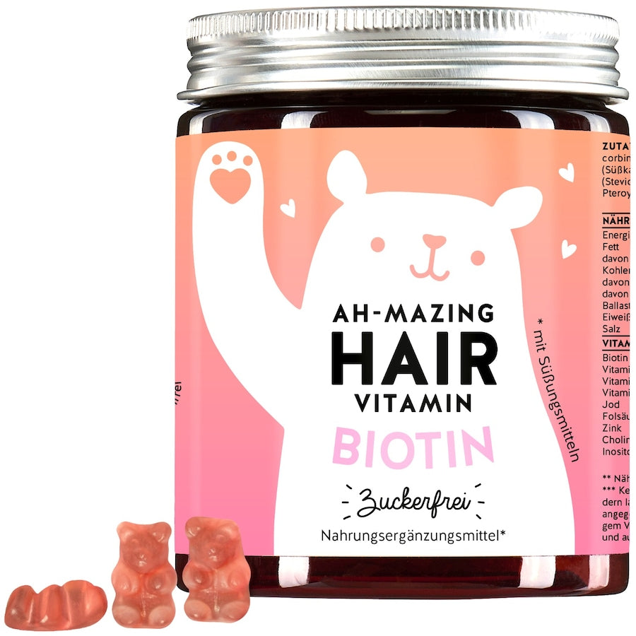 Bears With Benefits Ah-mazing Hair Vitamins Biotin suikervrij
