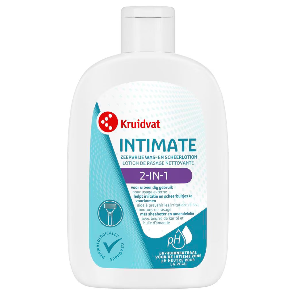 Kruidvat Femme Care 2-in-1 Zeepvrije Was- en Scheerlotion