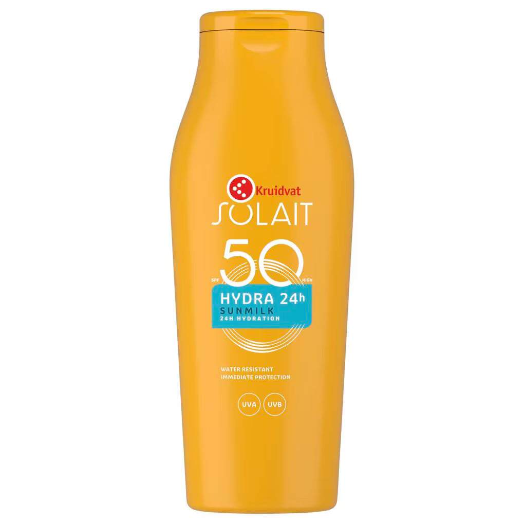 Kruidvat Solait Hydra 24H SPF50 Sun Milk