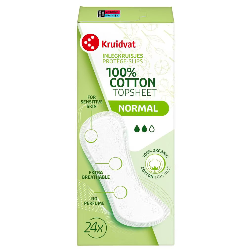 Kruidvat 100% Cotton Normal Inlegkruisjes