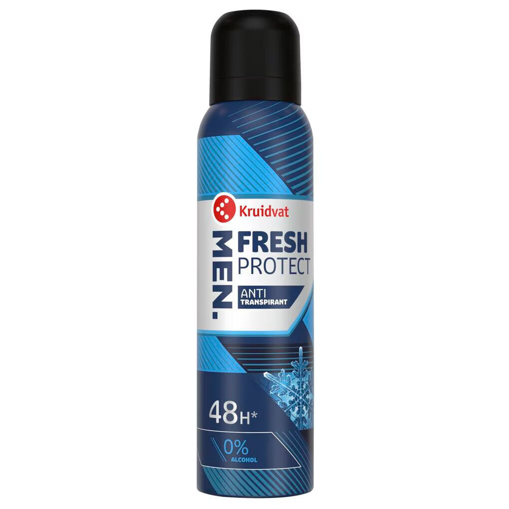 Kruidvat Men Fresh Protect Antitranspirant