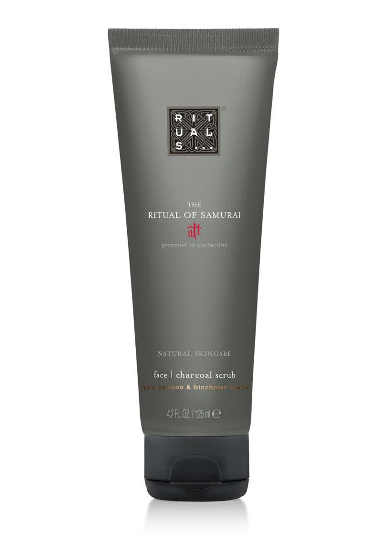 The Ritual of Samurai Face Charcoal Scrub