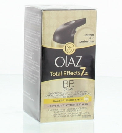 Total effects BB cream dagcreme lichte tint