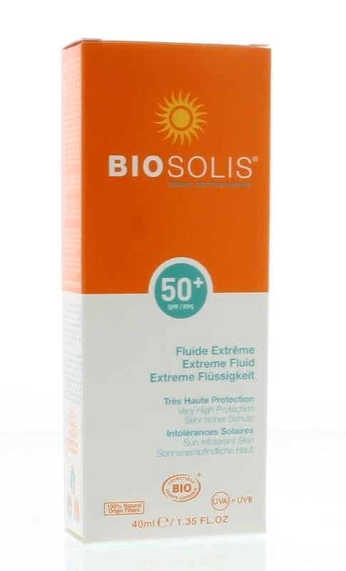 Extreme fluid face SPF 50+-