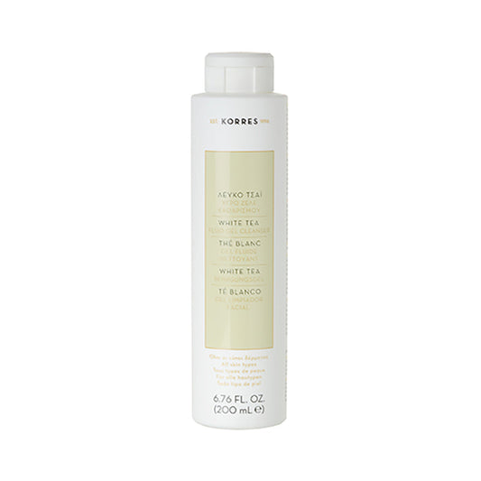 Korres White Tea Facial Fluid Gel Cleanser