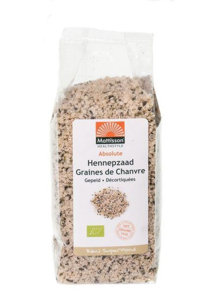 Hennepzaad gepeld bio navulzak-