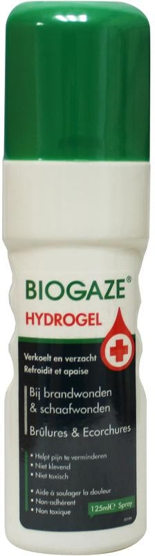 Hydrogel spray-