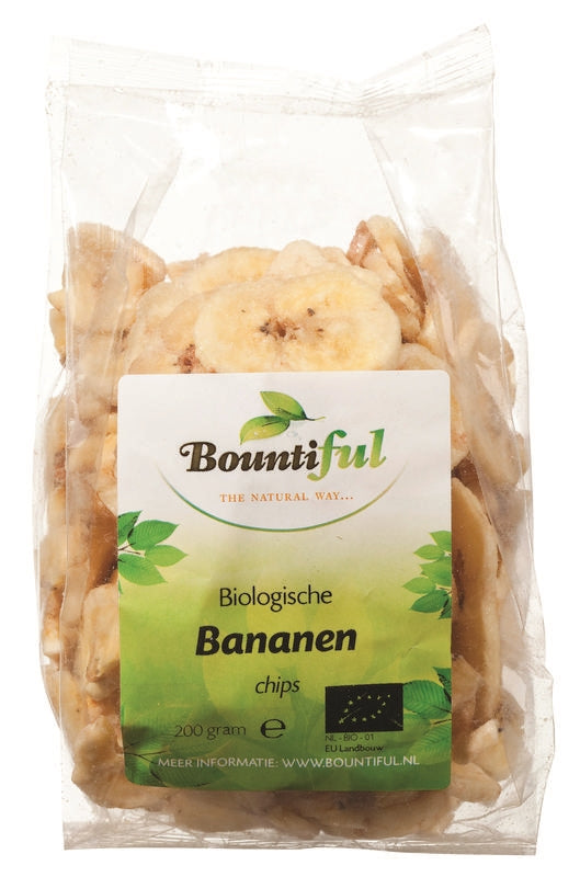 Bananen chips bio-