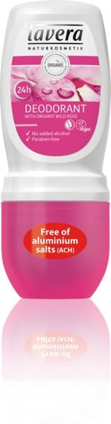 Deodorant roller wild rose-