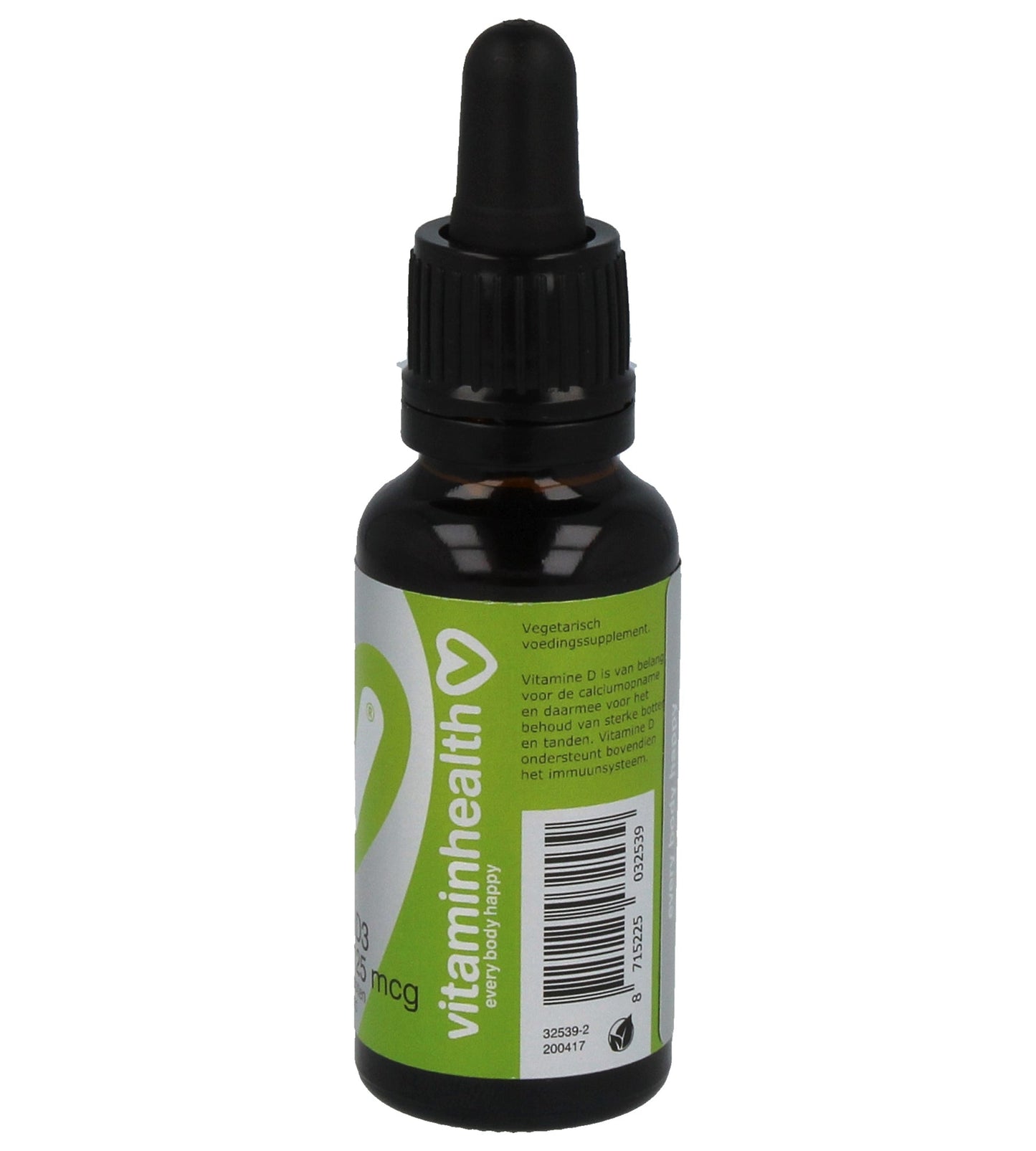 Vitamine D3 Vloeibaar 25 mcg (1000 IE vitamine d druppels)-