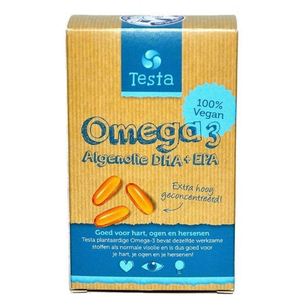 Testa Omega 3 algenolie - vegan DHA + EPA-