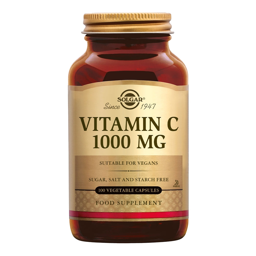Vitamin C 1000 mg (ascorbinezuur, vitamine C)-100 vegicaps