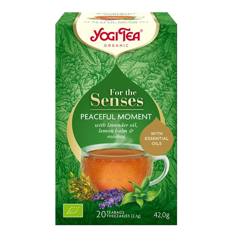 Tea for the senses peaceful moment-