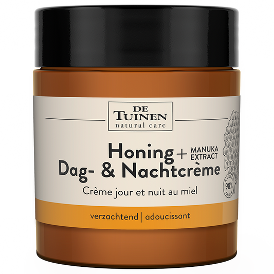 De Tuinen Honing Dag- & Nachtcrème - 120ml