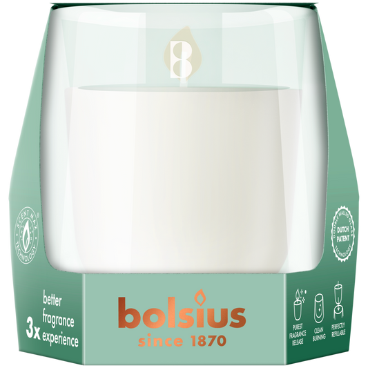 Bolsius - CleanLight starterkit - Houder en navulbare geurkaars