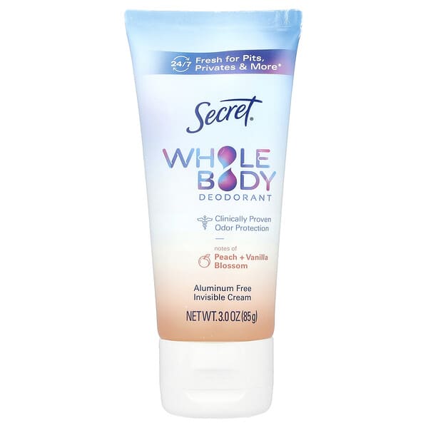 Whole Body Deodorant Peach + Vanilla Blossom