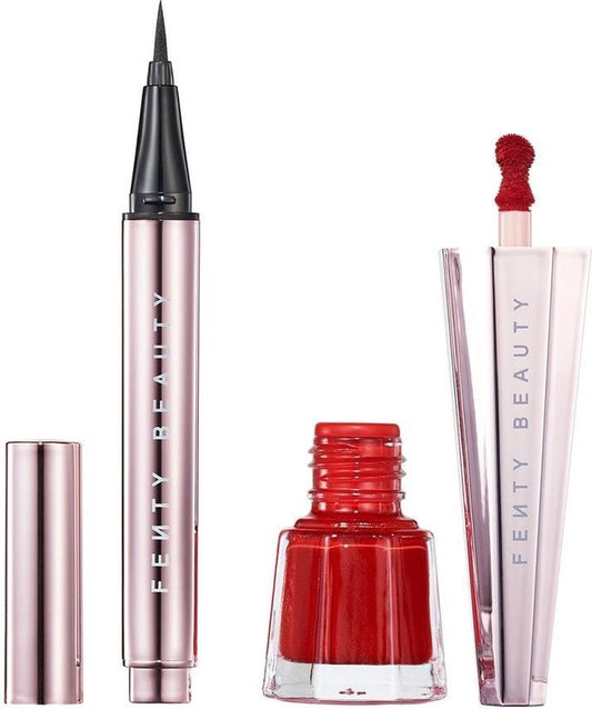 FENTY BEAUTY - Lil Fly Stunna Mini Eye + Lip Set - Eyeliner - Lipstick