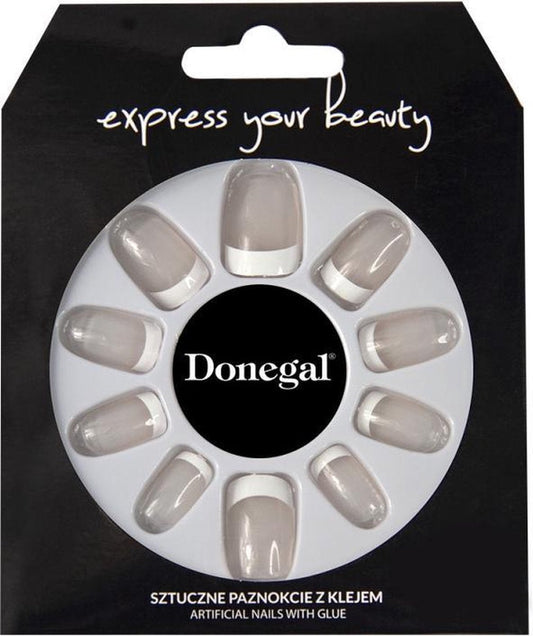 Donegal Nepnagels French Manicure Beige met lijm 3041